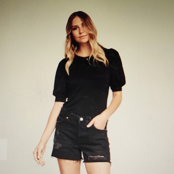 Gentle Fawn Presley top (black) - Picture 1 of 5